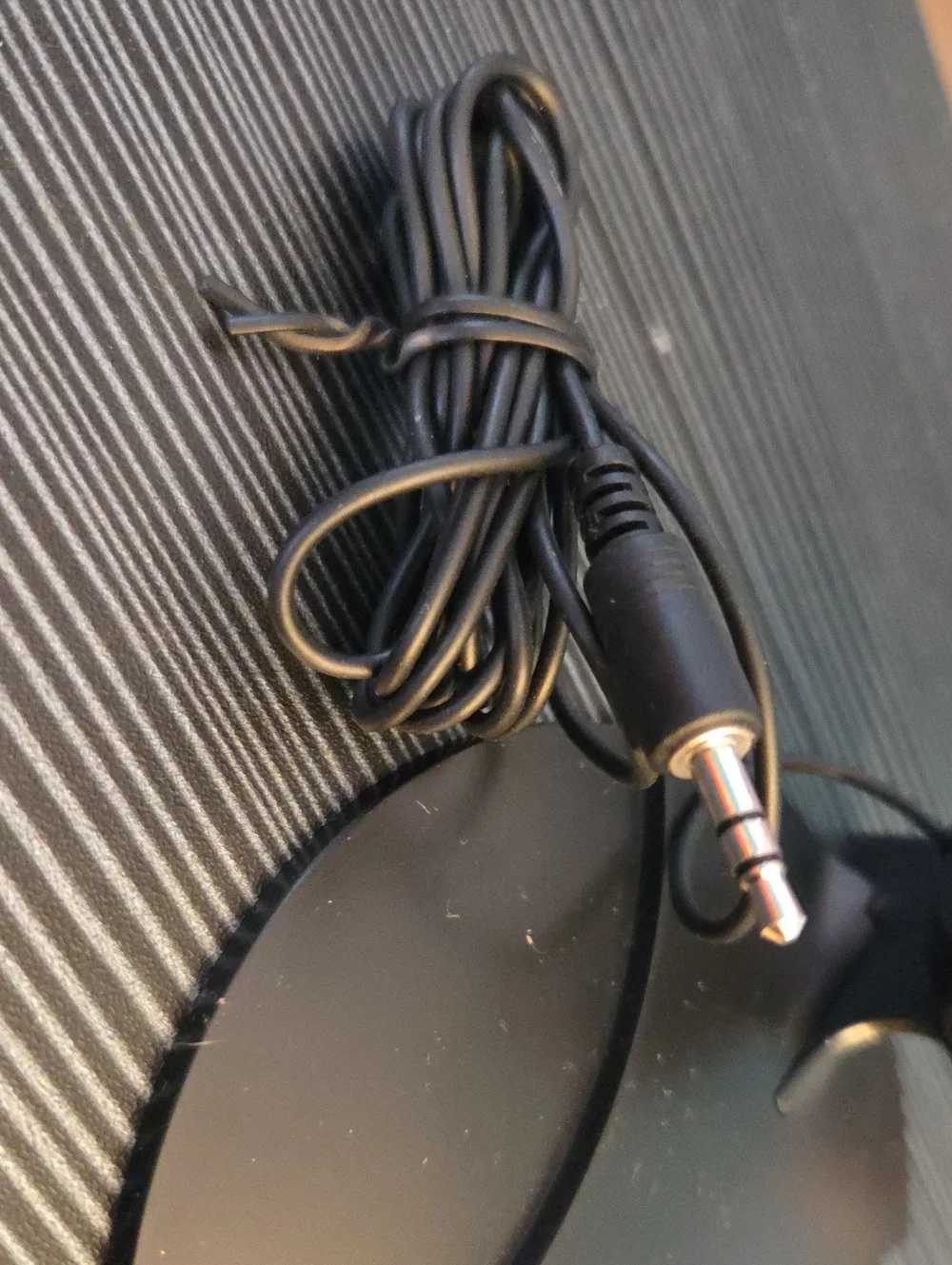 Flexible Black Gooseneck Desk Microphone